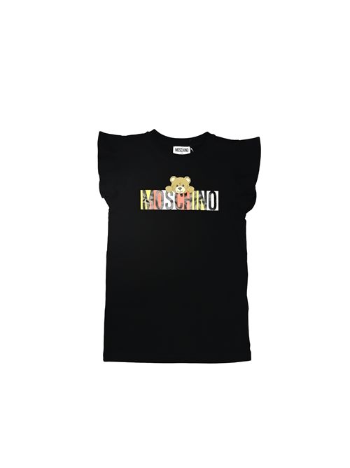 Abito, bambina, logato. MOSCHINO | HDV0G8 LBA0060100